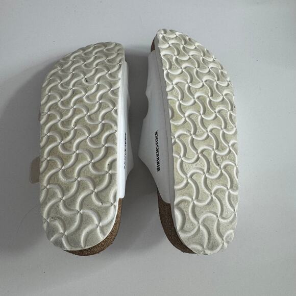 BIRKENSTOCK Arizona Sandals White Double Strap 36 5 - Picture 4 of 6